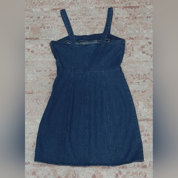 BB Dakota Dark Denim Mini Dress - Picture 5 of 8